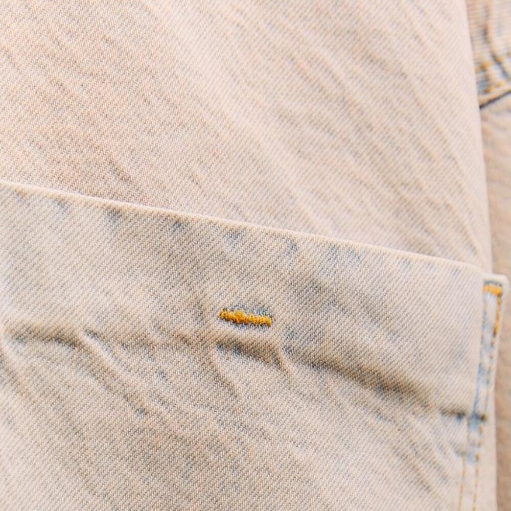 Zara Z1975 Pink Overdyed Denim Jacket - Picture 9 of 10